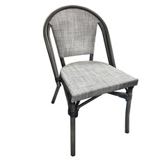 Садовый стул Latte, серый цена и информация | Садовые стулья, кресла, пуфы | hansapost.ee