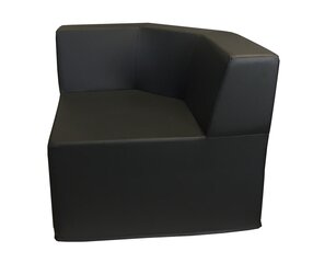 Кресло Wood Garden Savona 78 Eco, черное цена и информация | Садовые стулья, кресла, пуфы | hansapost.ee