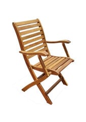 Раскладной стул Sepang Deluxe, коричневый цена и информация |  Садовые стулья, кресла, пуфы | hansapost.ee