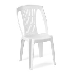 Пластиковый стул Stella, белый цена и информация |  Садовые стулья, кресла, пуфы | hansapost.ee