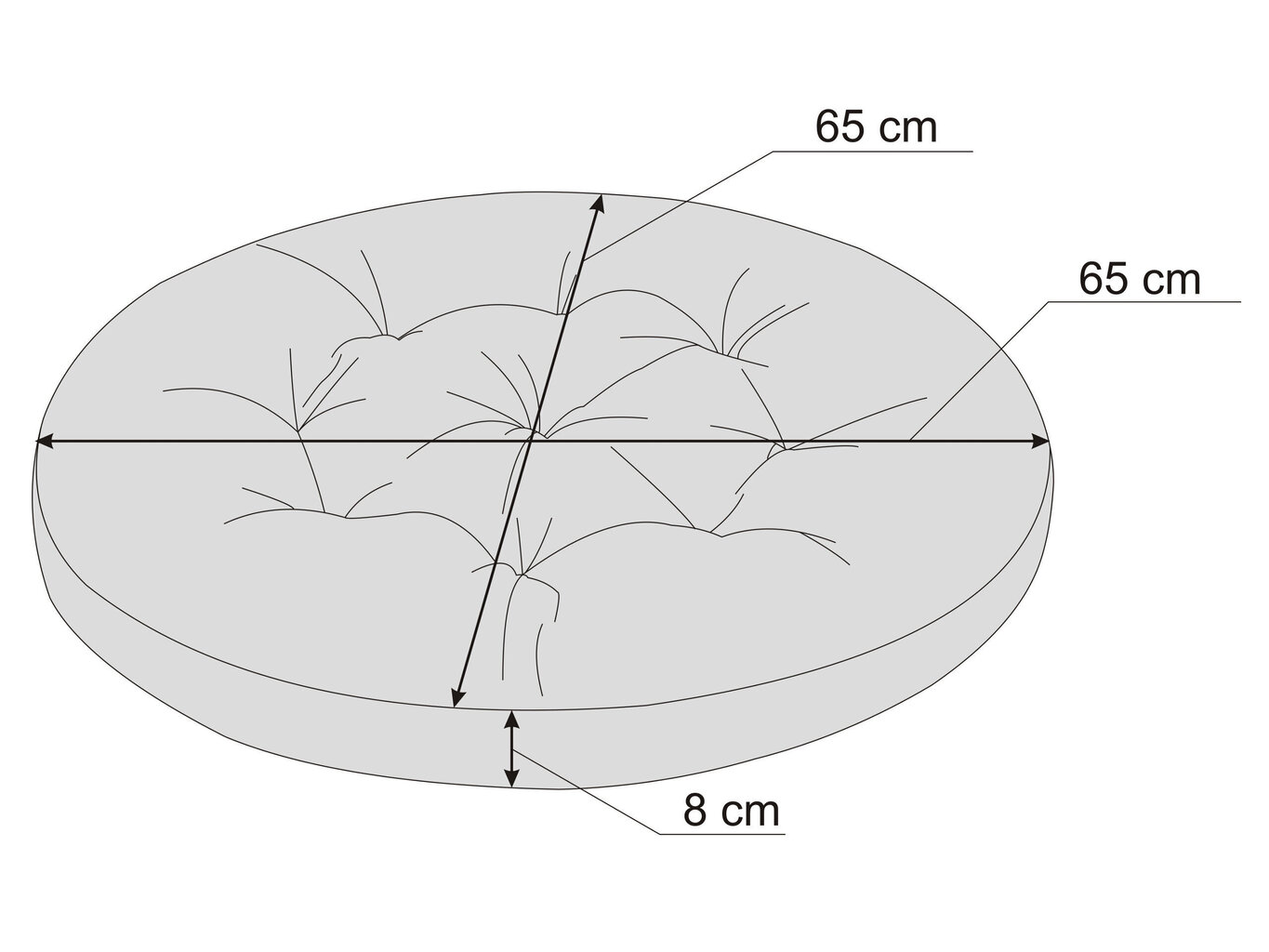 Kiigepadi Hobbygarden Small Storck, beež hind ja info | Toolipadjad ja toolikatted | hansapost.ee