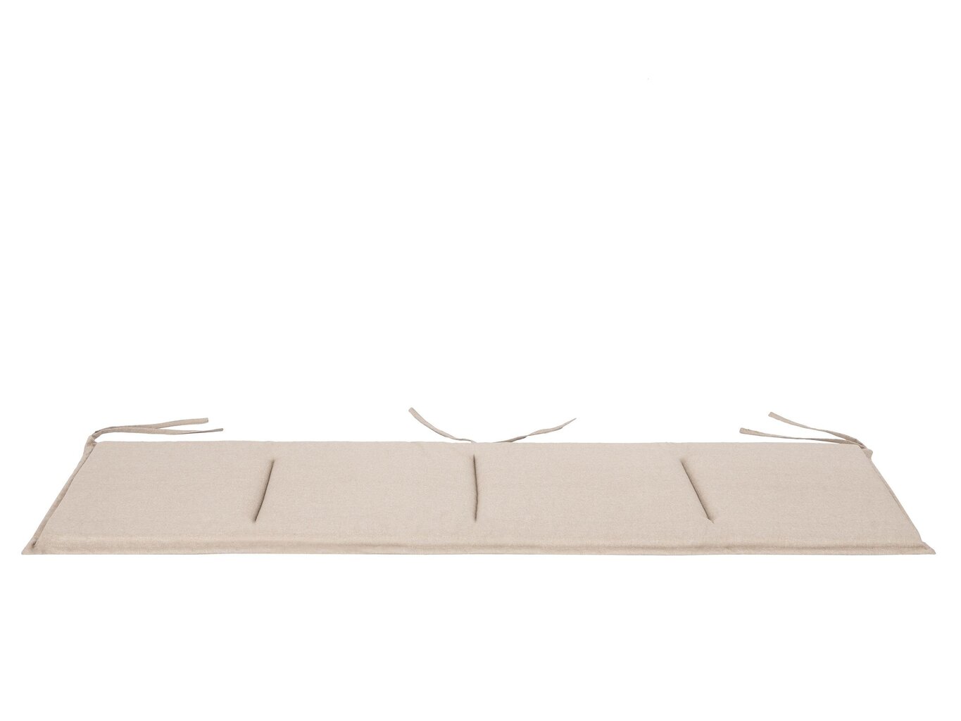 Padi pingile Hobbygarden Cindy 180x46 cm, beeži värvi цена и информация | Toolipadjad ja toolikatted | hansapost.ee