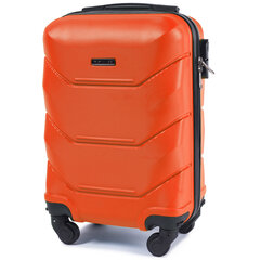 Маленький чемодан Wings Peacock XS, оранжевый цена и информация | Чемоданы, дорожные сумки | hansapost.ee