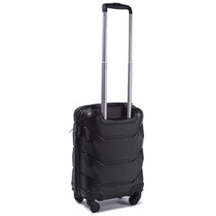 Маленький чемодан Wings Peacock S, черный цена и информация | Чемоданы, дорожные сумки | hansapost.ee