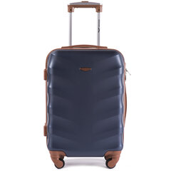 Маленький чемодан Wings Albatross S, темно-синий цена и информация | Чемоданы, дорожные сумки | hansapost.ee