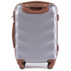 Маленький чемодан Wings Albatross S, серый цена и информация | Чемоданы, дорожные сумки | hansapost.ee