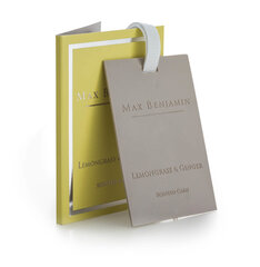 Ароматическая карточка Max Benjamin Lemongrass & Ginger цена и информация | Ароматы для дома | hansapost.ee