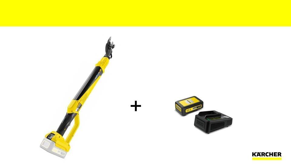 Karcher juhtmeta lõikuri- ja aku komplekt TLO 18-32 Battery + Battery Power 18/25 hind ja info | Hekilõikurid ja võsalõikurid | hansapost.ee