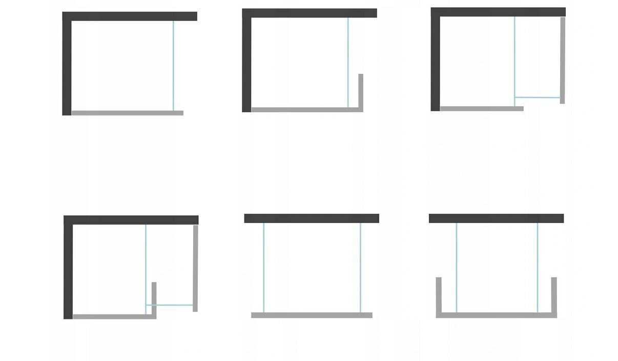 Dušisein Mexen Kioto, gold, 50,60,70,80,90,100,110,120,130,140,150,160x200 cm цена и информация | Dušiseinad ja dušiuksed | hansapost.ee