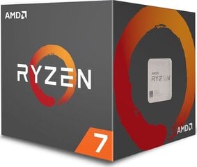 Процессор AMD Ryzen 7 3700X, 3,6 ГГц, 32 МБ, BOX цена и информация | Процессоры (CPU) | hansapost.ee