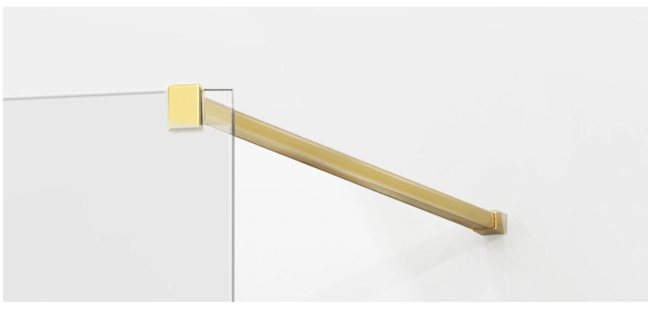 Dušisein Mexen Kioto, gold/mustriga klaas 70,80,90,100,110,120x200 cm цена и информация | Dušiseinad ja dušiuksed | hansapost.ee