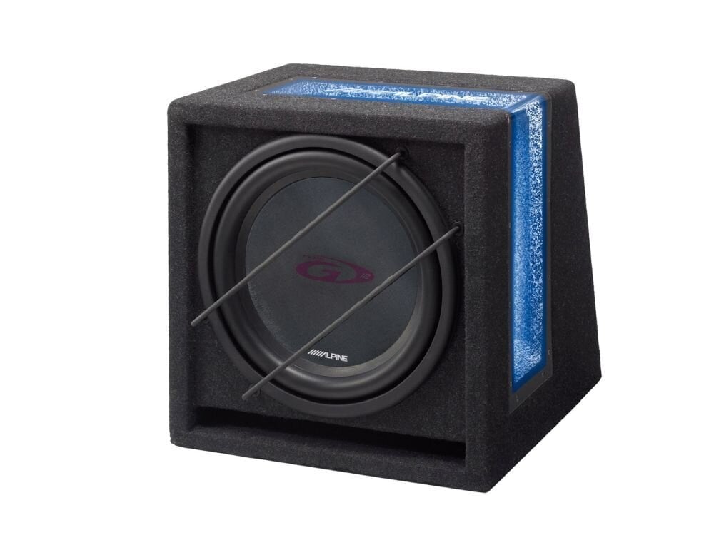 Alpine SBG-1224BR subwoofer ventileeritavas karbis цена и информация | Autokõlarid | hansapost.ee