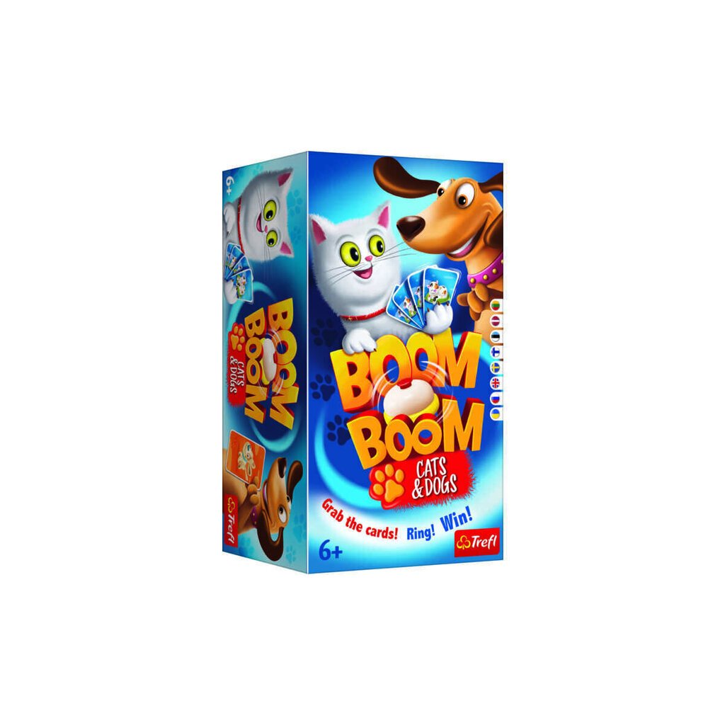 Lauamäng Trefl Boom Boom Kassid ja koerad цена и информация | Lauamängud ja mõistatused perele | hansapost.ee