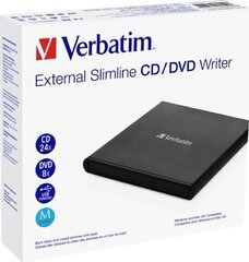 "verbatim 53504, kiire cd (24x) dvd (8x) mdisc rechnology (tm)". hind ja info | Optilised seadmed | hansapost.ee