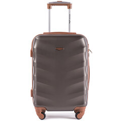 Маленький чемодан Wings Albatross S, коричневый цена и информация | Чемоданы, дорожные сумки | hansapost.ee