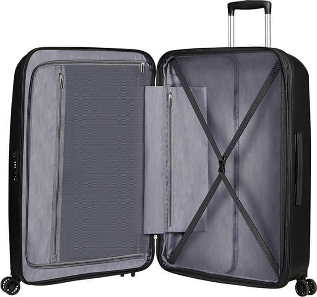 American Tourister suur reisikohver Bon Air DLX Spinner Expandable 75cm, must цена и информация | Kohvrid, reisikotid | hansapost.ee