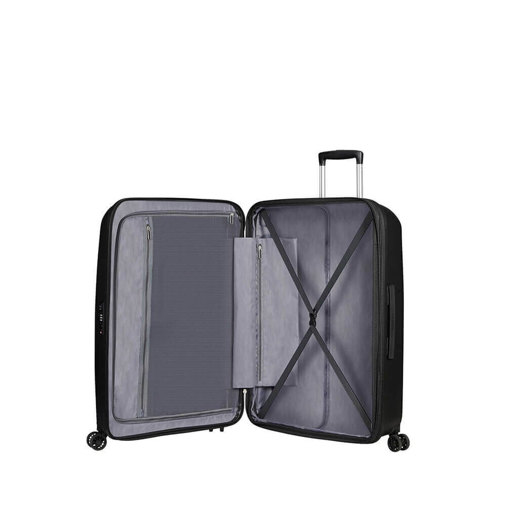 American Tourister keskmine reisikohver Bon Air DLX Spinner Expandable 66cm, must цена и информация | Kohvrid, reisikotid | hansapost.ee