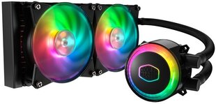 Водяное охлаждение Cooler Master MasterLiquid ML240R RGB In цена и информация | Водяное охлаждение - комплекты | hansapost.ee