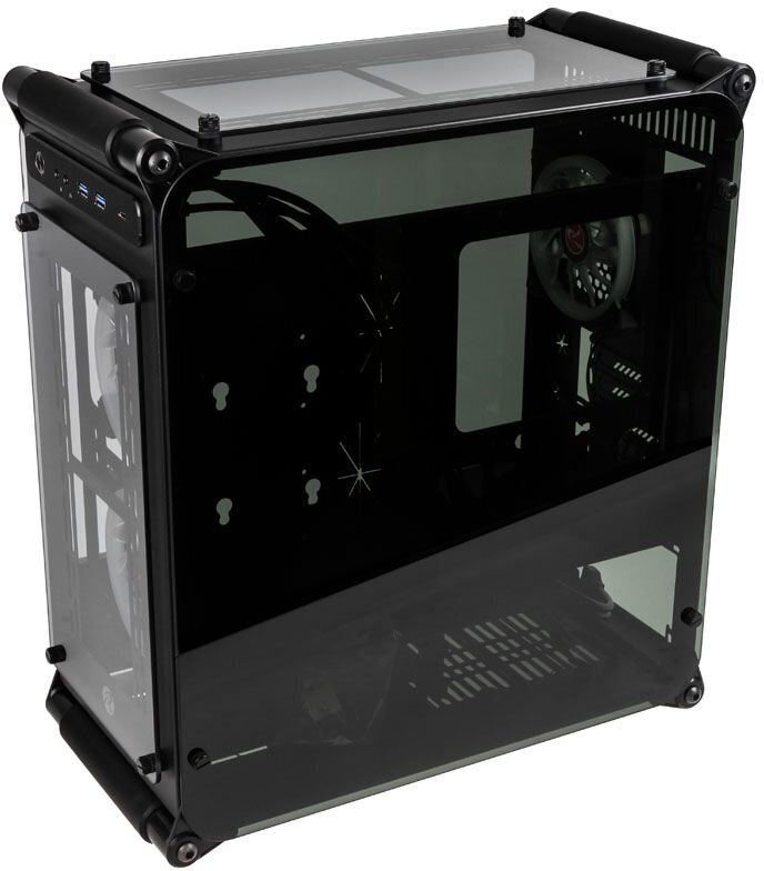 Raijintek Coeus Elite TC, aknaga (0R200070) hind ja info | Arvutikorpused | hansapost.ee