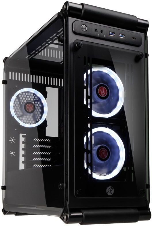 Raijintek Coeus Elite TC, aknaga (0R200070) hind ja info | Arvutikorpused | hansapost.ee