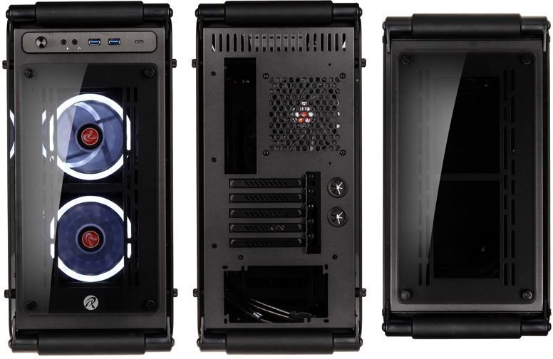 Raijintek Coeus Elite TC, aknaga (0R200070) hind ja info | Arvutikorpused | hansapost.ee