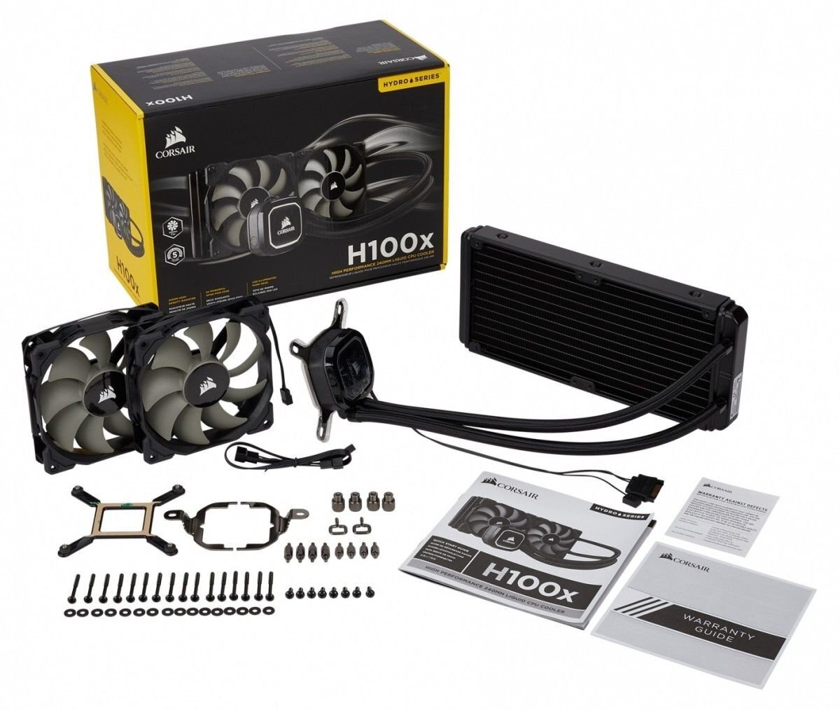 CORSAIR Hydro Series H100x Liquid Cooler hind ja info | Vesijahutused | hansapost.ee