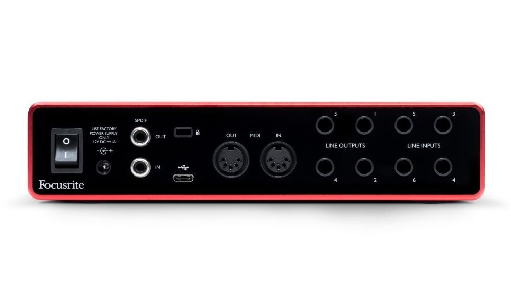 Focusrite Scarlett 8i6 hind ja info | Helikaardid | hansapost.ee