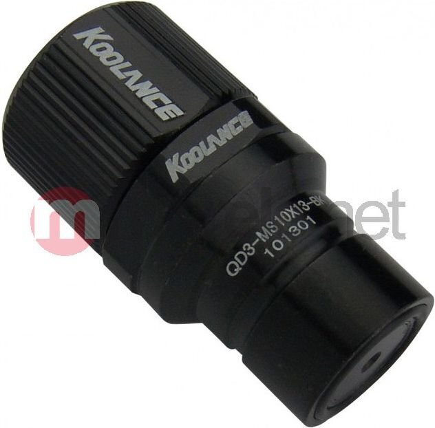 Koolance QD3 Male Quick Disconnect No-Spill Coupling, Compression for 10mm x 13mm (3/8in x 1/2in) Black (QD3-M10X13-BK) цена и информация | Vesijahutuse lisaseadmed | hansapost.ee