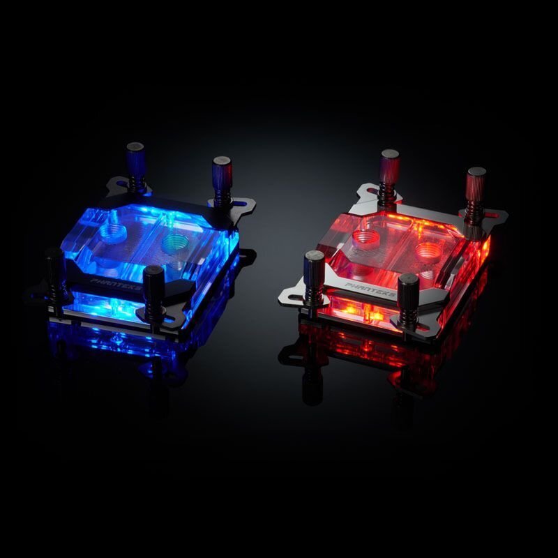 PHANTEKS Water Block C399a, AMD TR4, RGB, Acrylic Chrome (PH-C399A_CR01) hind ja info | Vesijahutuse lisaseadmed | hansapost.ee