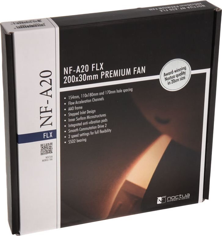 Noctua NF-A20 FLX hind ja info | Arvuti ventilaatorid | hansapost.ee