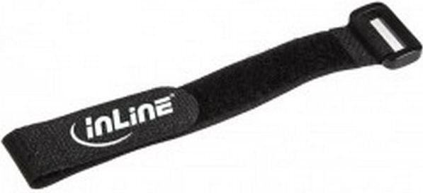 InLine Cable Strips 20x200mm 10 pcs, Black (59945F) hind ja info | Arvutikomponentide tarvikud | hansapost.ee