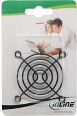 InLine Fan Grill Metal 60x60mm, Black (33376X) hind ja info | Arvutikomponentide tarvikud | hansapost.ee