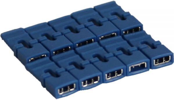 InLine Jumpers with flap 10 pcs for vintage PC / Server boards and interface cards (00075D) hind ja info | Arvutikomponentide tarvikud | hansapost.ee