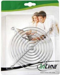 InLine Fan Guard Металл с хромированием 92x92мм (33379) цена и информация | Аксессуары для компонентов | hansapost.ee