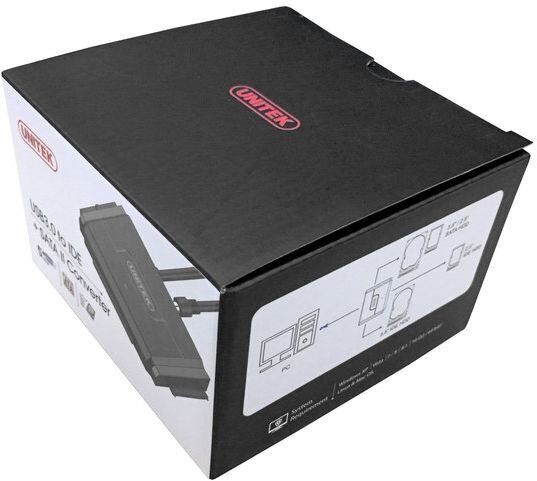 Unitek Y-3324 USB 3.0 - SATA II ja IDE sild (Y-3324) цена и информация | Arvutikomponentide tarvikud | hansapost.ee
