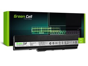 Green Cell Laptop Battery for Asus K52 K52J K52F K52JC K52JR цена и информация | Аккумуляторы для ноутбуков | hansapost.ee