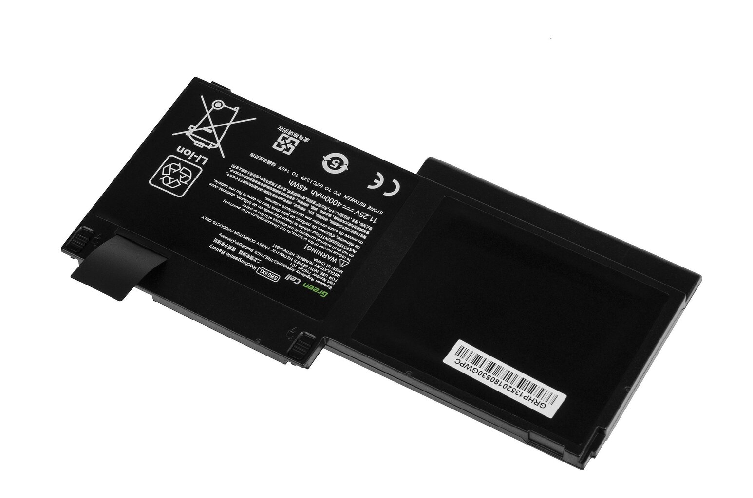 Green Cell Laptop Battery SB03XL HP EliteBook 720 G1 G2 820 G1 G2 hind ja info | Sülearvuti akud | hansapost.ee