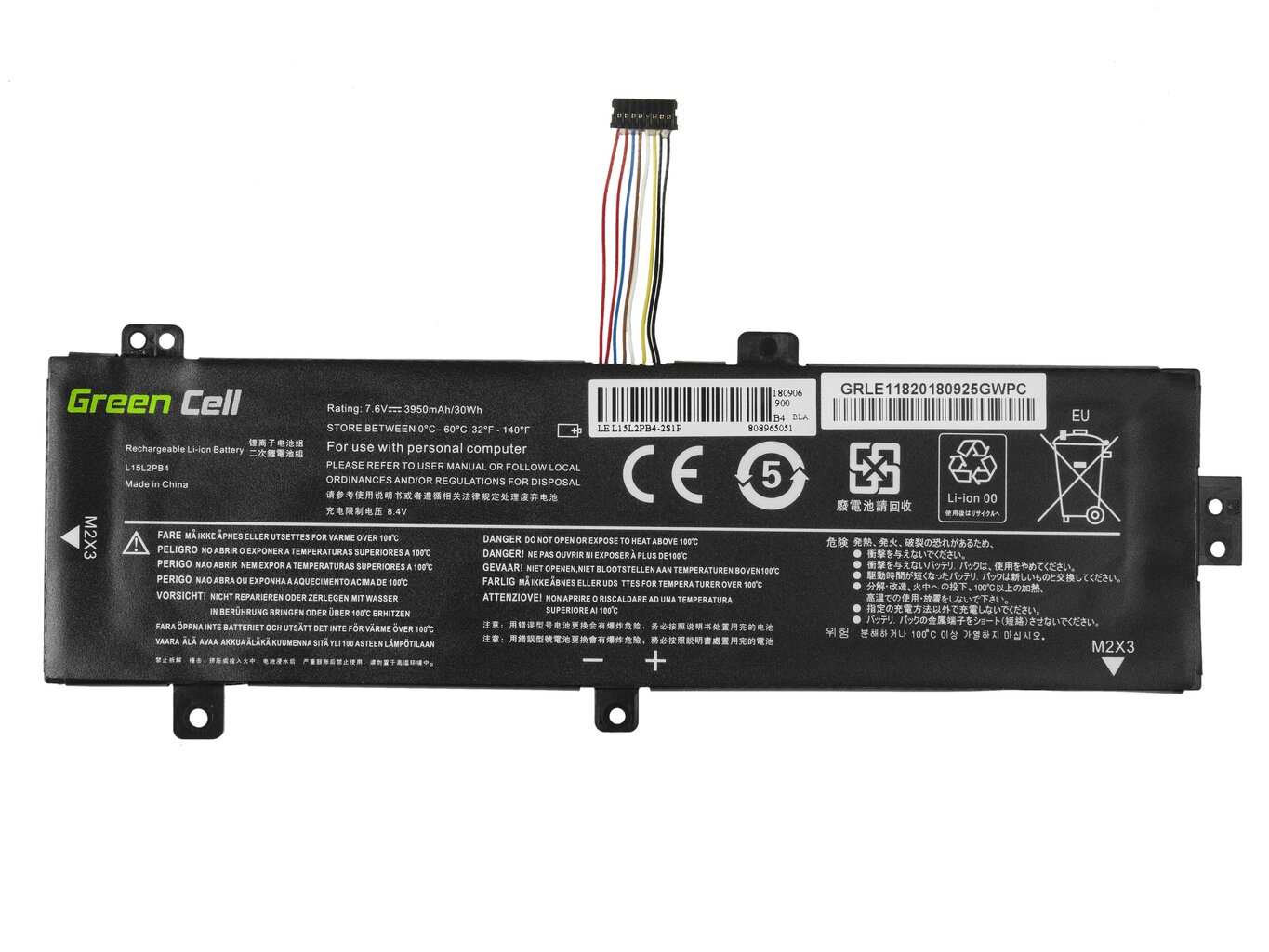 Green Cell Laptop Battery L15C2PB3 L15L2PB4 L15M2PB3 L15S2TB0 Lenovo Ideapad 310-15IAP 310-15IKB 310-15ISK 510-15IKB 510-15ISK hind ja info | Sülearvuti akud | hansapost.ee