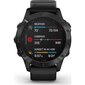 GPS-spordikell Garmin fēnix® 6 Pro 47mm, must : 010-02158-02 hind ja info | Nutikellad, laste nutikellad | hansapost.ee