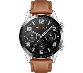 Huawei Watch GT 2 Classic Pebble Brown цена и информация | Смарт-часы (smartwatch) | hansapost.ee