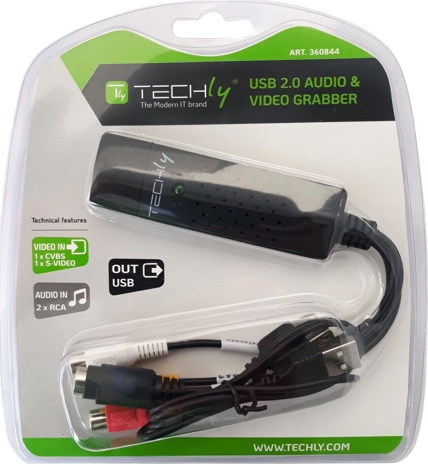 Techly I-USB-VIDEO-700TY цена и информация | TV ja FM vastuvõtjad | hansapost.ee