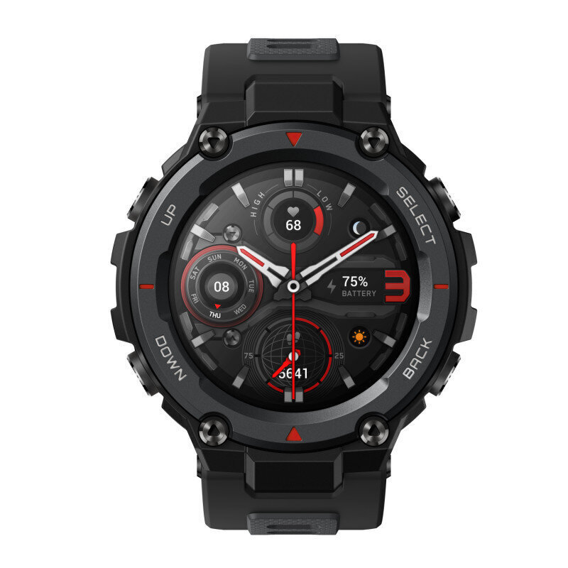 Amazfit T-Rex Pro Meteorite Black hind ja info | Nutikellad, laste nutikellad | hansapost.ee