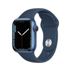 Nutikell Apple Watch Series 7 (41 mm) GPS : Blue/Abyss Blue цена и информация | Смарт-часы | hansapost.ee