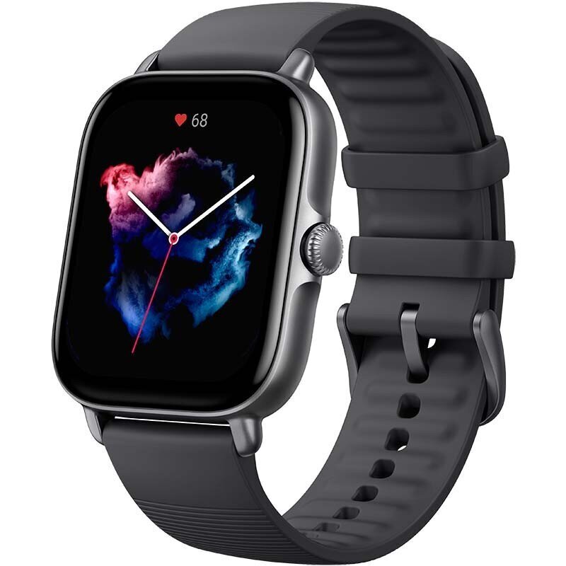 Amazfit GTS 3, Graphite Black W2035OV1N hind ja info | Nutikellad, laste nutikellad | hansapost.ee