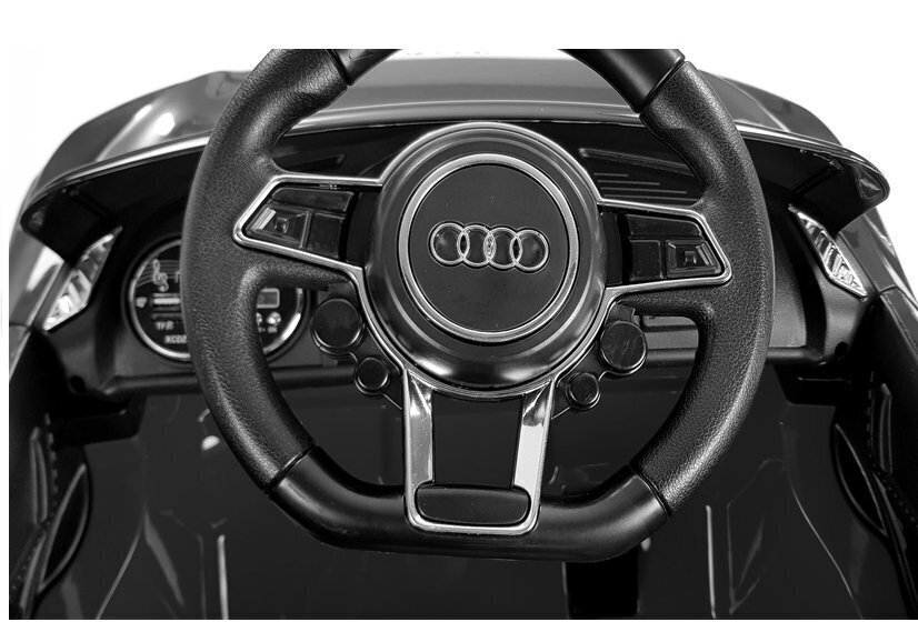 Elektriline sportauto lastele Audi R8 Spyder, valge hind ja info | Laste elektriautod | hansapost.ee