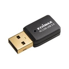 Juhtmeta võrguadapter Edimax EW-7822UTC цена и информация | Маршрутизаторы (роутеры) | hansapost.ee
