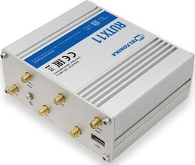 Промышленный маршрутизатор Teltonika 4G LTE Cat6 DualSIM RUTX11 867 Мбит цена и информация | Маршрутизаторы (роутеры) | hansapost.ee