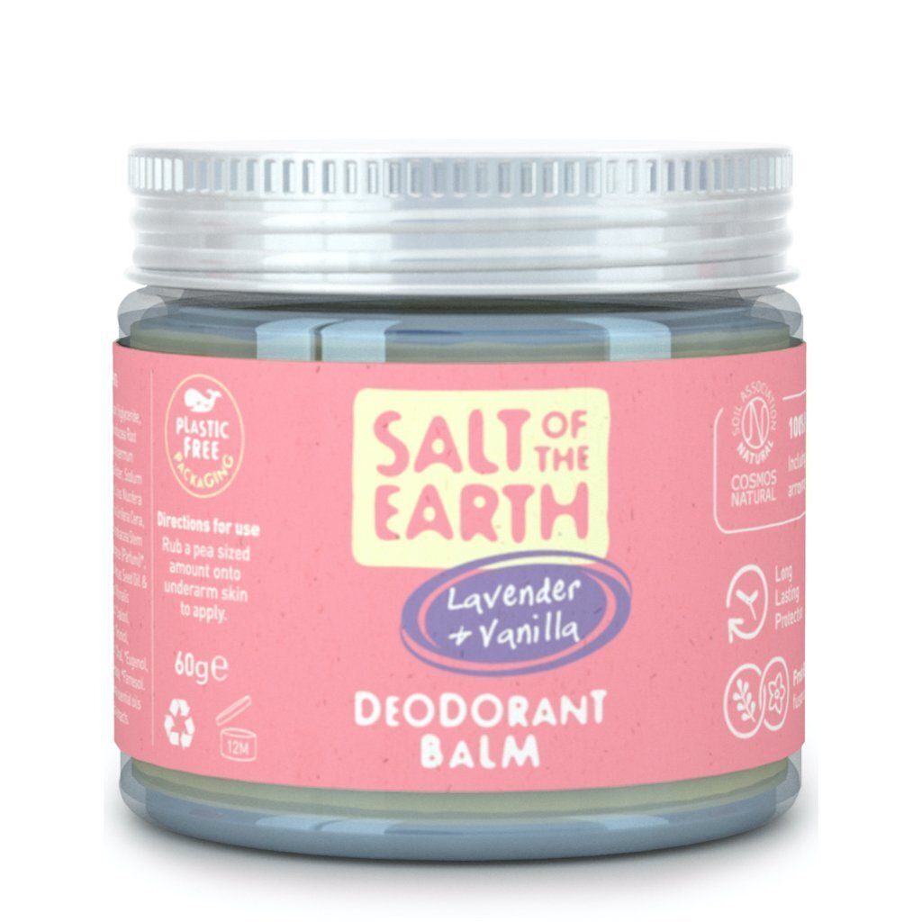 Salt of the Earth plastikuvaba looduslik kreemdeodorant Lavender + Vanilla, 60g hind ja info | Deodorandid | hansapost.ee