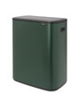 Brabantia Bo touch Bin prügikast, 2x30L, Pine Green