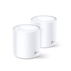 TP-LINK AX3000 Whole Home Mesh Wi-Fi 6 System Deco X60 (2-pack) 802.11ax, 2402+574 Mbit hind ja info | Ruuterid | hansapost.ee